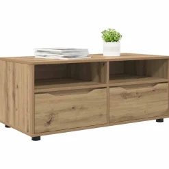 vidaXL TV-skab Artisan Egetræ 100 x 48 x 43 cm Konstrueret træ