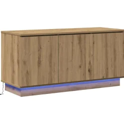 vidaXL TV-skab Artisan Egetræ 100 x 38 x 49 cm Konstrueret træ