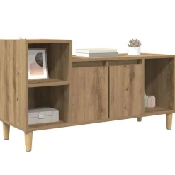vidaXL TV-skab Artisan Egetræ 100 x 35 x 55 cm Konstrueret træ
