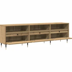 vidaXL TV-skab Artisan Egetræ 150 x 30 x 45 cm Konstrueret træ