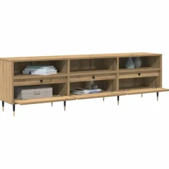 vidaXL TV-skab Artisan Egetræ 150 x 30 x 45 cm Konstrueret træ