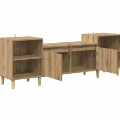 vidaXL TV-skab Artisan Egetræ 160 x 35 x 55 cm Konstrueret træ