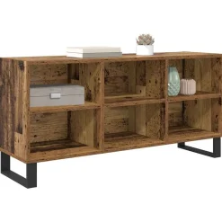 vidaXL TV-skab Gammelt træ 103,5 x 30 x 50 cm Konstrueret træ