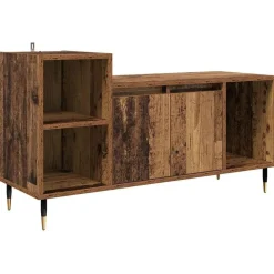 vidaXL TV-skab Gammelt træ 100 x 35 x 55 cm Konstrueret træ