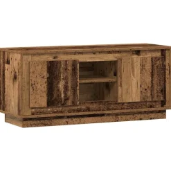 vidaXL TV-skab Gammelt træ 102 x 35 x 45 cm Konstrueret træ
