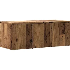 vidaXL tv-skab 80x34x30 cm konstrueret træ antikt træ