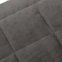 vidaXL tyngdetæppe 150x200 cm 7 kg stof grå