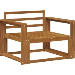 vidaXL Udendørs Mellem Sofa Massivt Akacietræ Naturfarvet