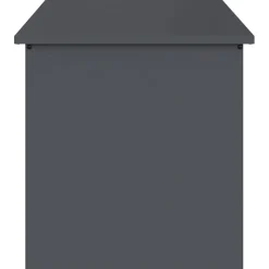 vidaXL Udendørs Opbevaringskasse Antracit 100 x 50,5 x 50 cm Stål