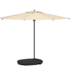 vidaXL udendørs parasolfod sort