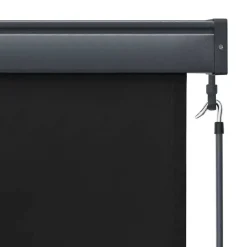 vidaXL udendørs rullegardin 60x250 cm antracitgrå