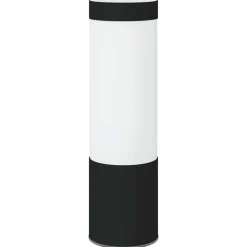 vidaXL Udendørs væglampe Sort 12 x 8,5 x 27 cm