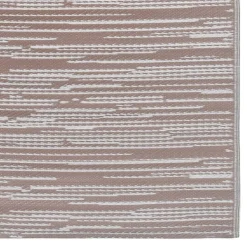 vidaXL udendørstæppe ARAKIL 80x150 cm PP brun