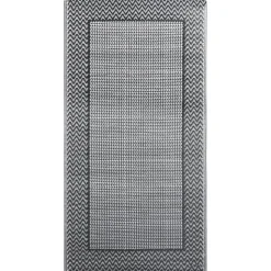 vidaXL udendørstæppe 80x150 cm PP grå