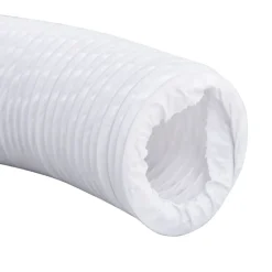 vidaXL udluftningsrør 6 m 10 cm PVC