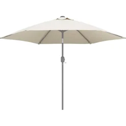 vidaXL udskiftningsdug til parasol 300 cm sandfarvet