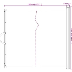 vidaXL udtrækkelig låge til kæledyr 82,5x125 cm hvid