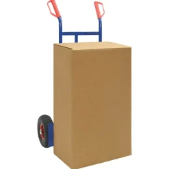 vidaXL Udvidelig håndvogn Blå og Rød 57 x 46 x 113 cm Stål