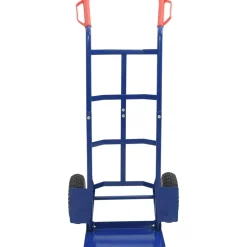 vidaXL Udvidelig håndvogn Blå og Rød 57 x 46 x 113 cm Stål