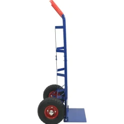 vidaXL Udvidelig håndvogn Blå og Rød 57 x 46 x 113 cm Stål