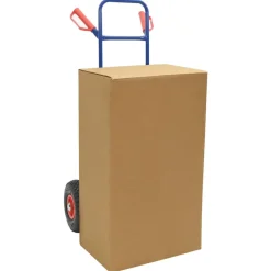 vidaXL Udvidelig håndvogn Blå og Rød 49,5 x 53 x 114 cm Stål