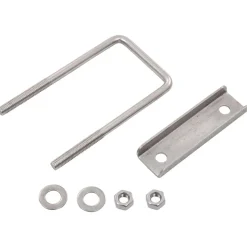 vidaXL U-formet forbindelsesklemme til hegn 25 sæt 60 x 40 mm