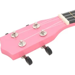vidaXL ukulelesæt med taske til børn 21