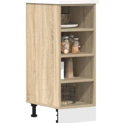 vidaXL underskab "Riga" Sonoma Eg 30x44,5x81,5 cm konstrueret træ