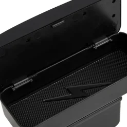 vidaXL universelt armlæn til bil 23x8x(30-38) cm ABS sort