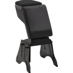 vidaXL universelt armlæn til bil 14x30x(32-48,5) cm ABS sort