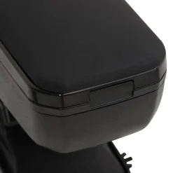 vidaXL universelt armlæn til bil 14x30x(32-48,5) cm ABS sort