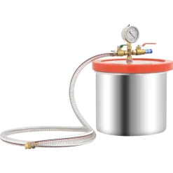vidaXL vakuumkammer med 2-trins pumpe 7,4 l