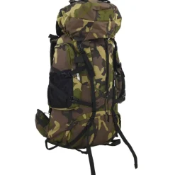vidaXL vandretaske 60 l camouflage oxfordstof grøn
