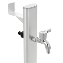 vidaXL vandsøjle til haven aluminium 95 cm