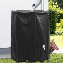vidaXL vandtank med hane sammenfoldelig 750 l PVC