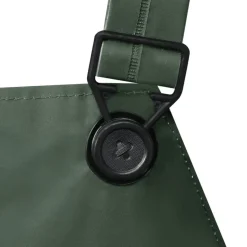 vidaXL Vandtæt Heavy-duty 2-delt regnsæt med hætte Grøn XL