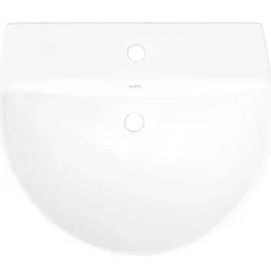 vidaXL Vask Hvid 56 x 48 x 42 cm Glaseret Keramik