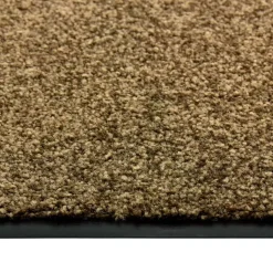 vidaXL vaskbar dørmåtte 40x60 cm brun