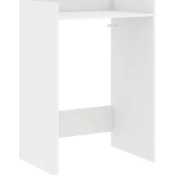 vidaXL Vaskemaskine Skab Hvid 67,5 x 48 x 97 cm Konstrueret træ