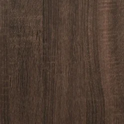 vidaXL vaskemaskinereol 67x25x163 cm konstrueret træ brunt egetræ