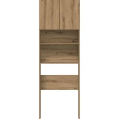 vidaXL vaskemaskineskab 64x24x190 cm konstrueret træ kunsteg
