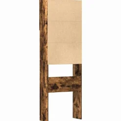 vidaXL vaskemaskineskab 64x24x190 cm konstrueret træ røget eg