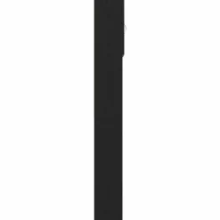 vidaXL vaskemaskineskab 64x24x190 cm konstrueret træ sort egetræsfarve