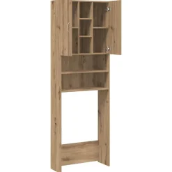 vidaXL vaskemaskineskab 64x25,5x190 cm kunsteg