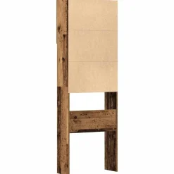 vidaXL vaskemaskineskab 64x24x190 cm konstrueret træ gammelt træ-look