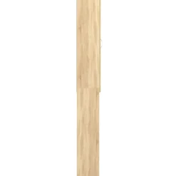 vidaXL vaskemaskineskab 64x25,5x190 cm sonoma-eg