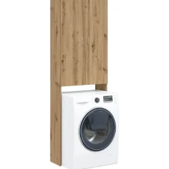 vidaXL vaskemaskineskab 64x25,5x190 cm kunsteg