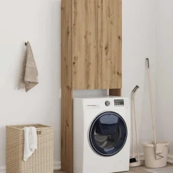 vidaXL vaskemaskineskab 64x25,5x190 cm kunsteg