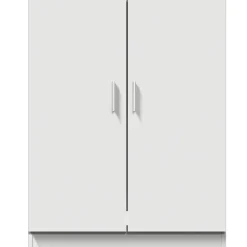vidaXL vaskemaskineskab 71x71,5x91,5 cm hvid