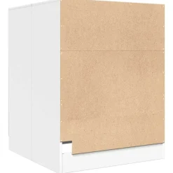 vidaXL vaskemaskineskab 71x71,5x91,5 cm hvid